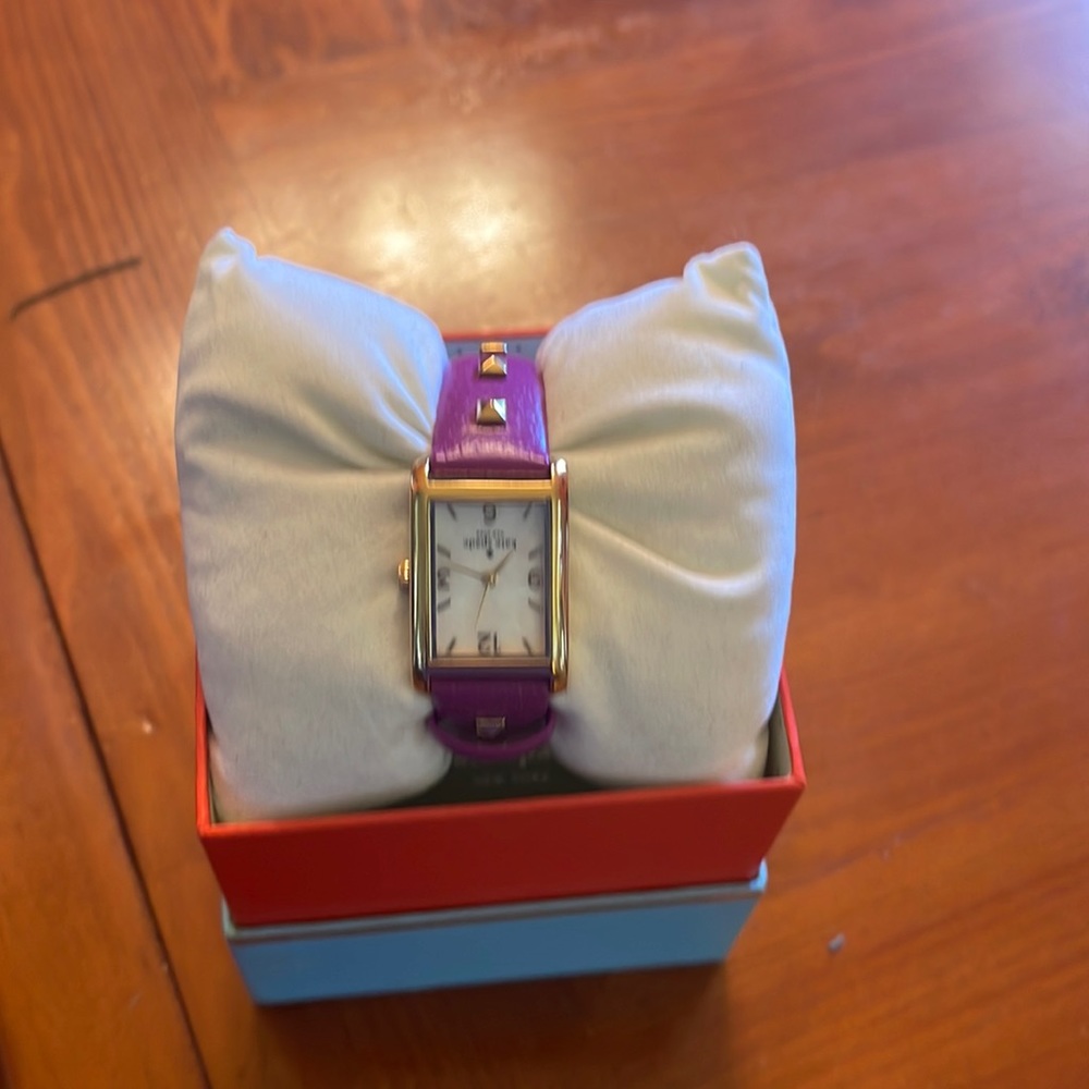 Brand new Kate Spade watch. Color purple. Need battery